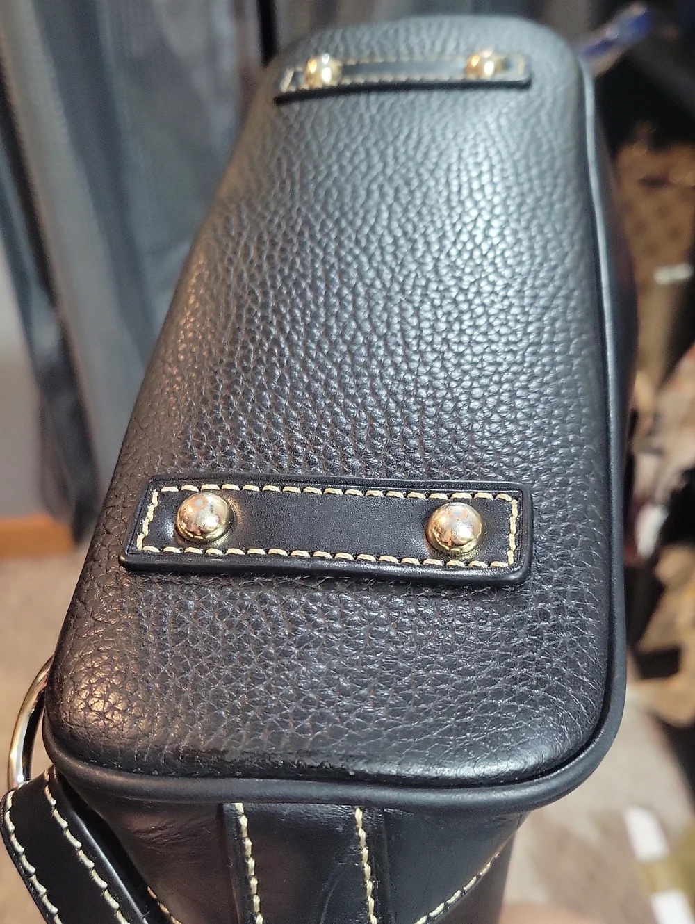 Dooney & Bourke Black Leather Backpack